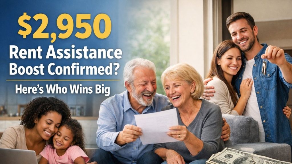 $2,950 Rent Assistance Boost Confirmed? Here’s Who Wins Big