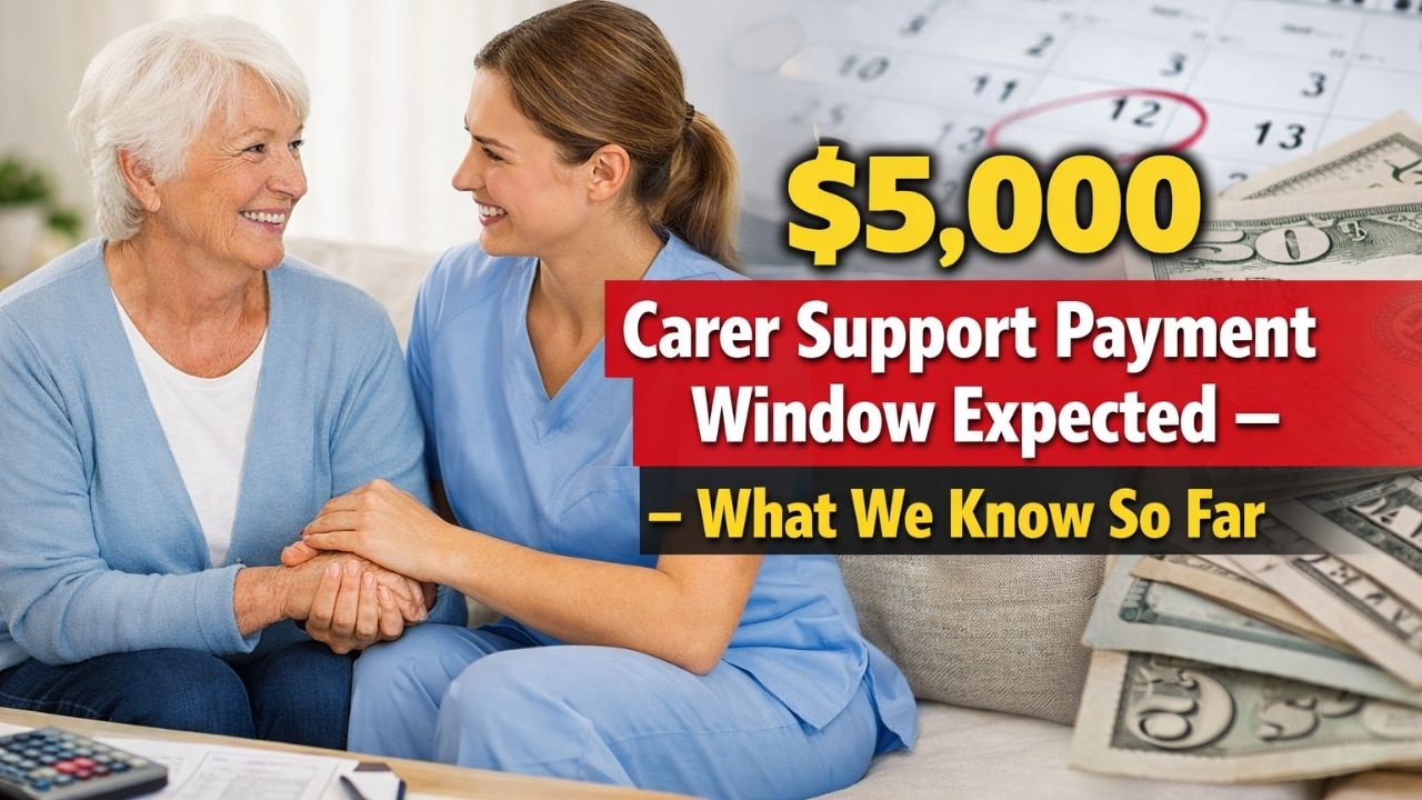 $5,000 Carer Support Payment Window Expected – What We Know So Far