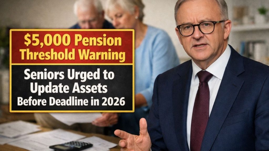 $5,000 Pension Threshold Warning — Seniors Urged to Update Assets Before Deadline in 2026