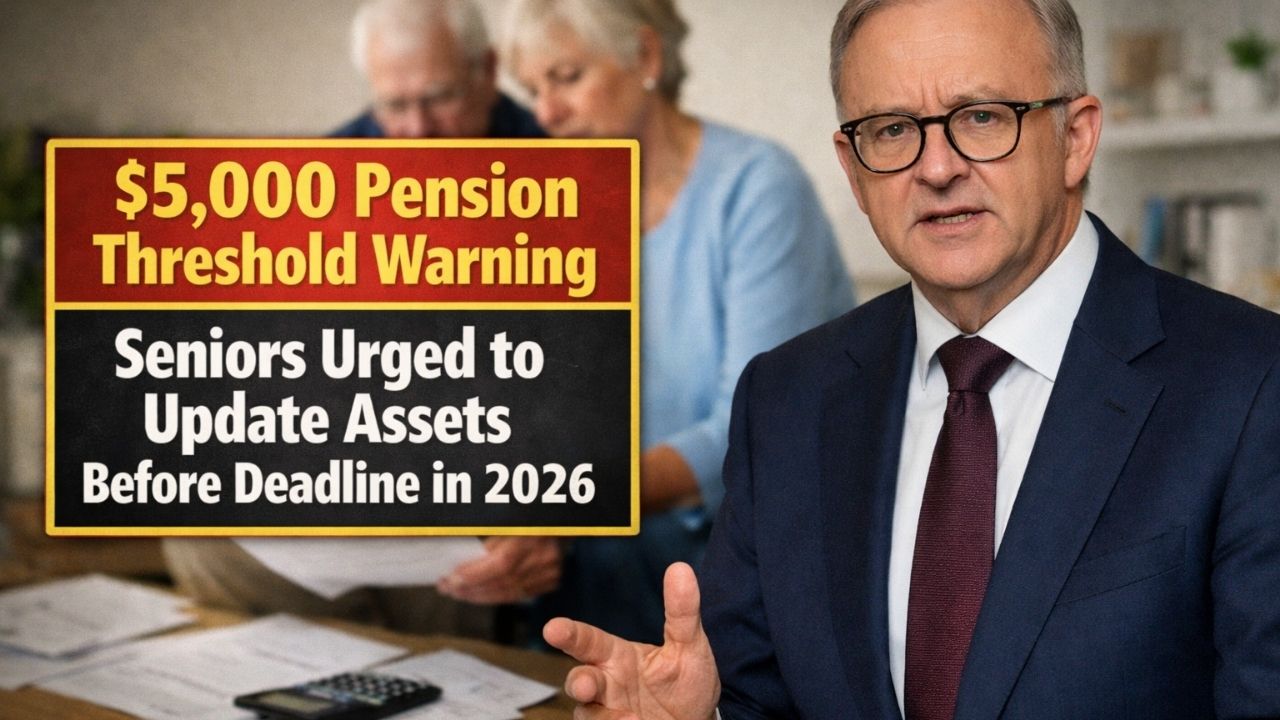 $5,000 Pension Threshold Warning — Seniors Urged to Update Assets Before Deadline in 2026