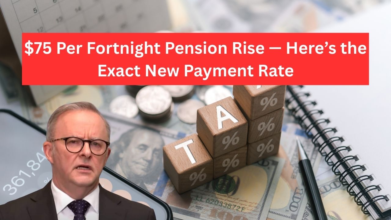 $75 Per Fortnight Pension Rise — Here’s the Exact New Payment Rate
