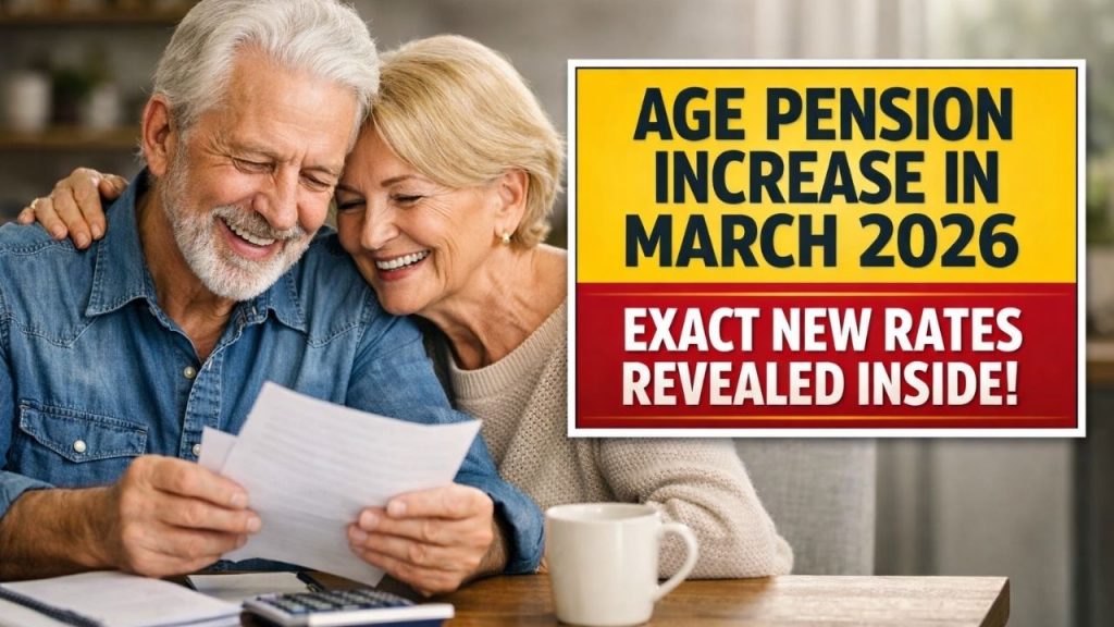 Age Pension Increase in March 2026 – Exact New Rates Revealed Inside