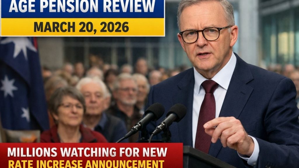 Age Pension Review March 20, 2026 — Millions Watching for New Rate Increase Announcement