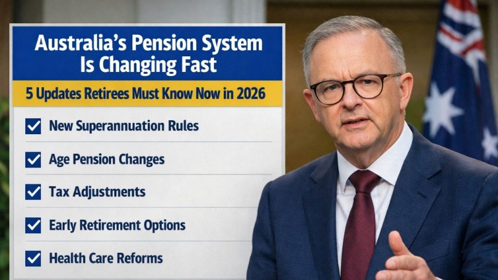 Australia’s Pension System Is Changing Fast — 5 Updates Retirees Must Know Now in 2026