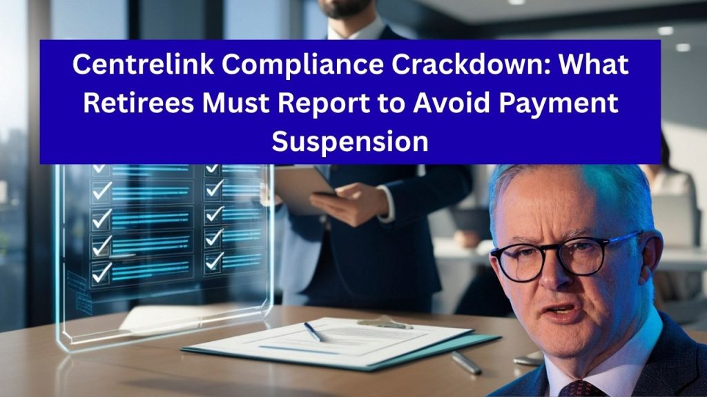 Centrelink Compliance Crackdown: What Retirees Must Report to Avoid Payment Suspension