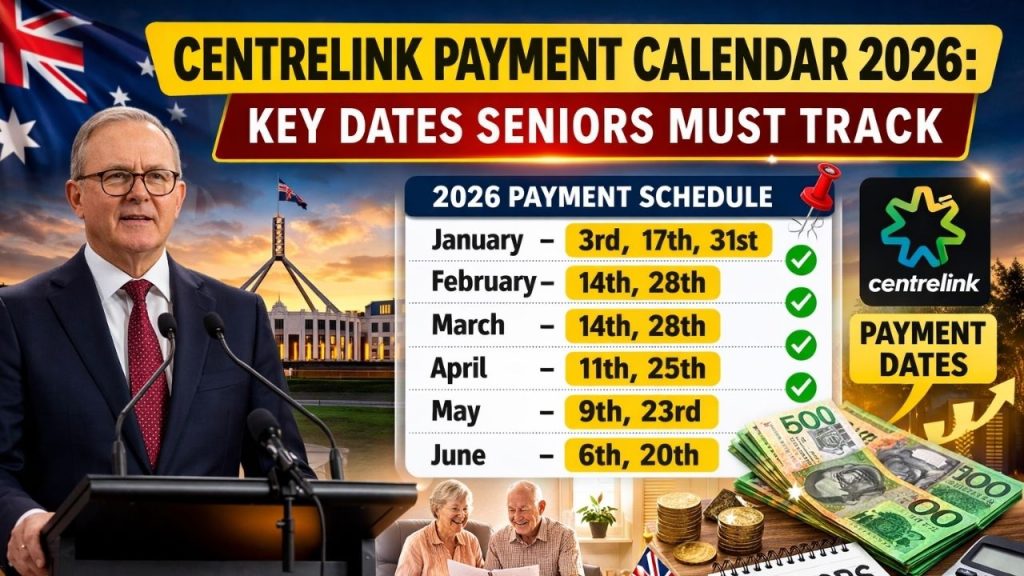 Centrelink Payment Calendar 2026: Key Dates Seniors Must Track