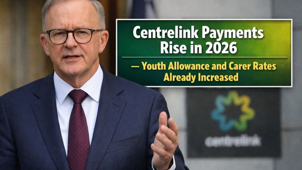Centrelink Payments Rise in 2026 — Youth Allowance and Carer Rates Already Increased