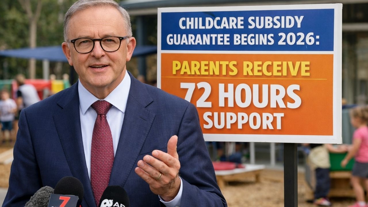 Childcare Subsidy Guarantee Begins 2026: Parents Receive 72 Hours Support