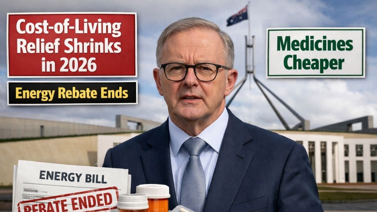 Cost-of-Living Relief Shrinks in 2026 — Energy Rebate Ends, Medicines Cheaper