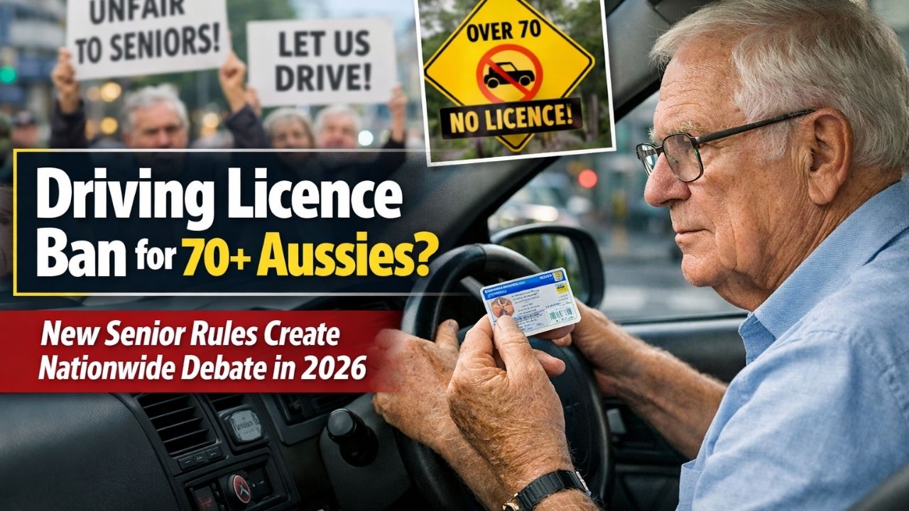 Driving Licence Ban for 70+ Aussies? New Senior Rules Create Nationwide Debate in 2026