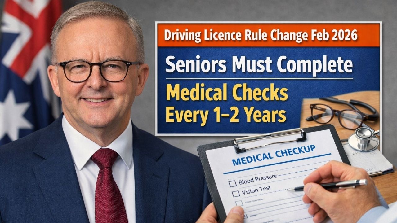 Driving Licence Rule Change Feb 2026: Seniors Must Complete Medical Checks Every 1–2 Years