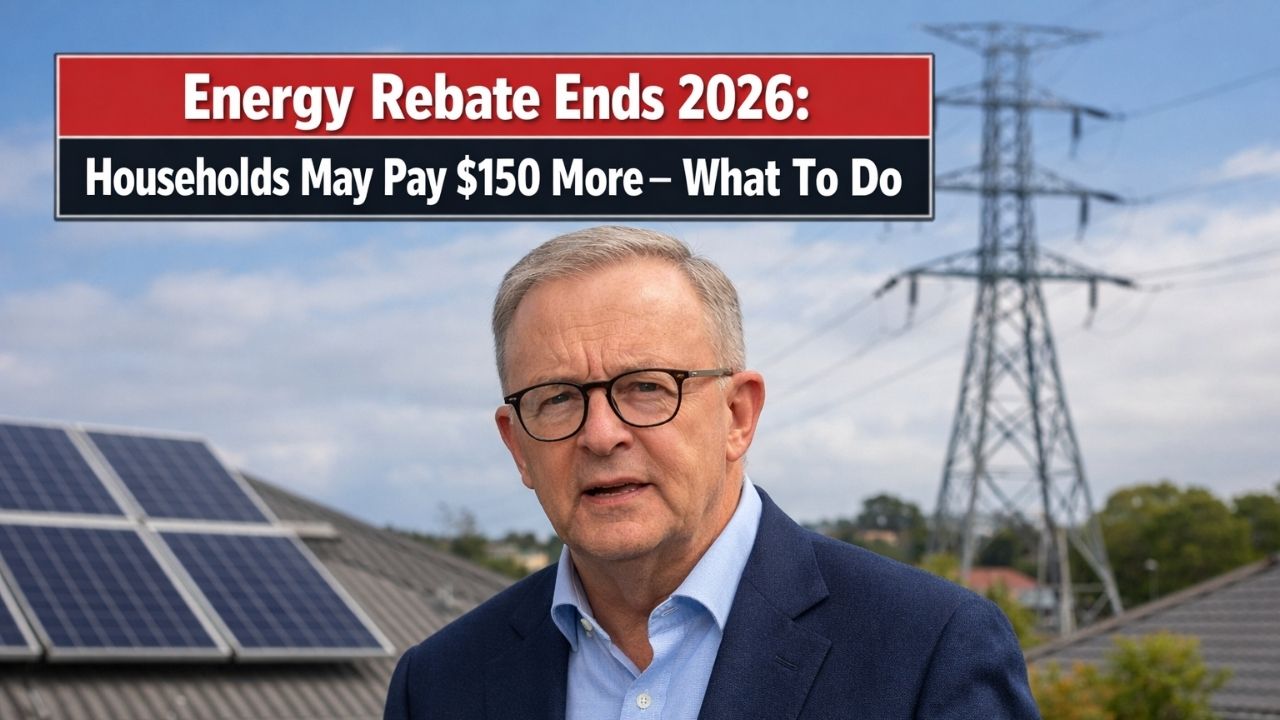 Energy Rebate Ends 2026: Households May Pay $150 More – What To Do