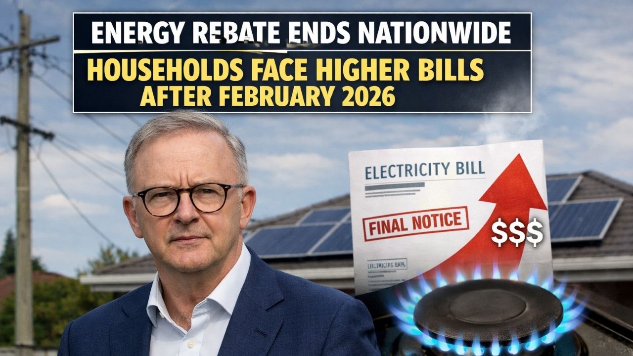 Energy Rebate Ends Nationwide — Households Face Higher Bills After February 2026