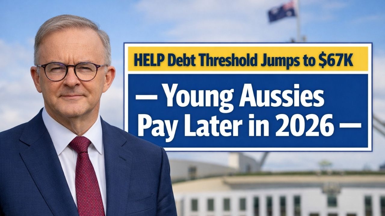 HELP Debt Threshold Jumps to $67K — Young Aussies Pay Later in 2026