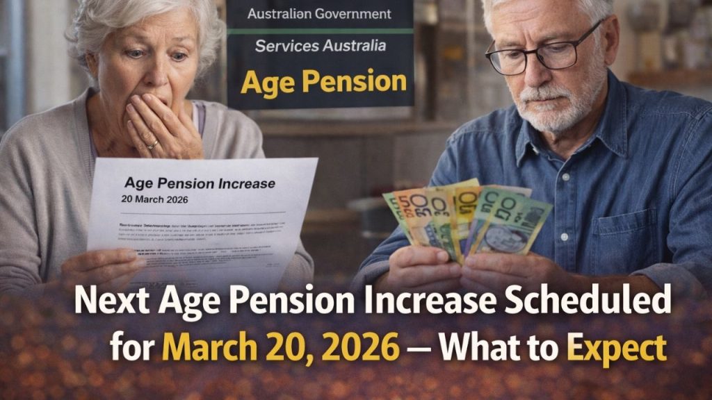 Next Age Pension Increase Scheduled for March 20, 2026 — What to Expect