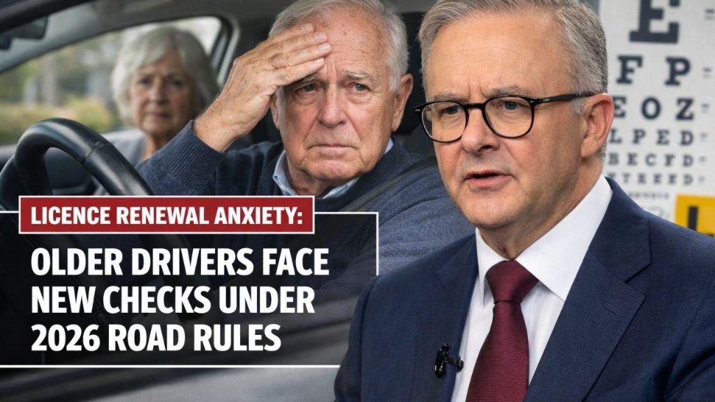Licence Renewal Anxiety: Older Drivers Face New Checks Under 2026 Road Rules