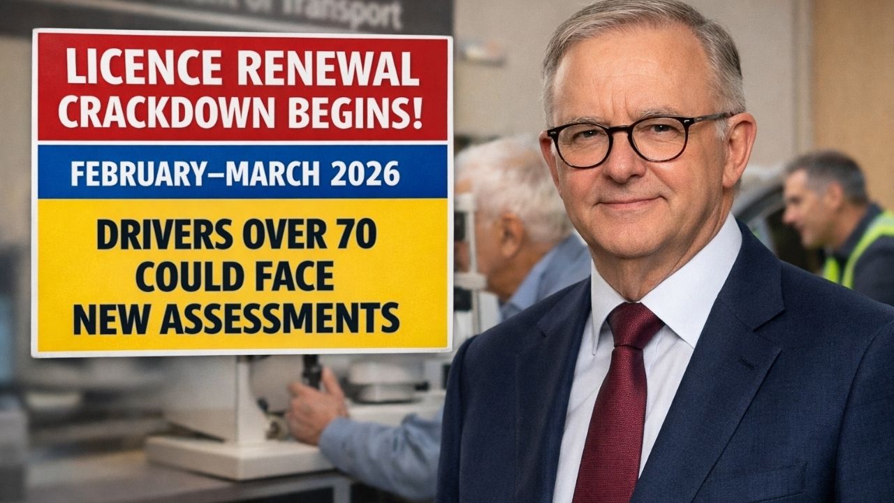 Licence Renewal Crackdown Begins February–March 2026 — Drivers Over 70 Could Face New Assessments