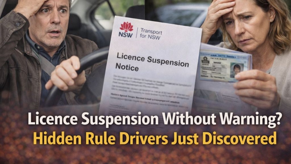Licence Suspension Without Warning? Hidden Rule Drivers Just Discovered
