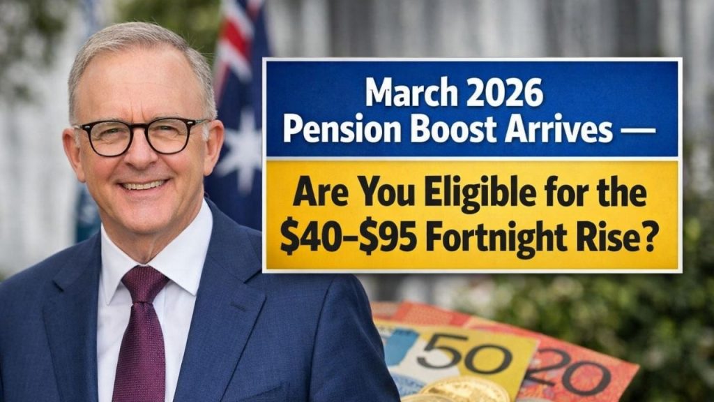 March 2026 Pension Boost Arrives — Are You Eligible for the $40–$95 Fortnight Rise?