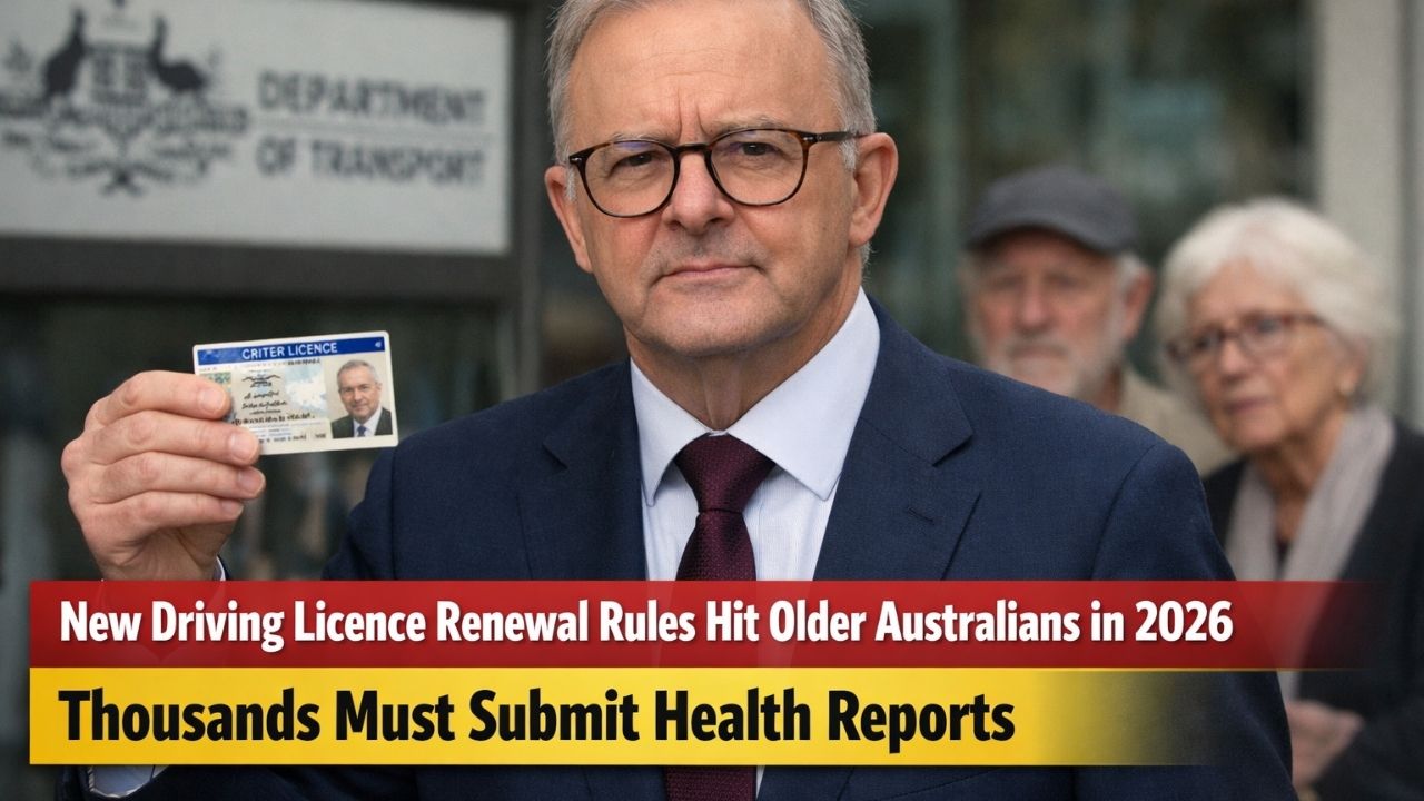 New Driving Licence Renewal Rules Hit Older Australians in 2026 — Thousands Must Submit Health Reports