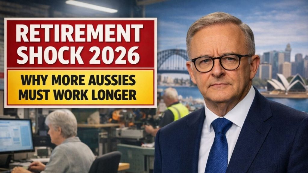 Retirement Shock 2026 — Why More Aussies Must Work Longer