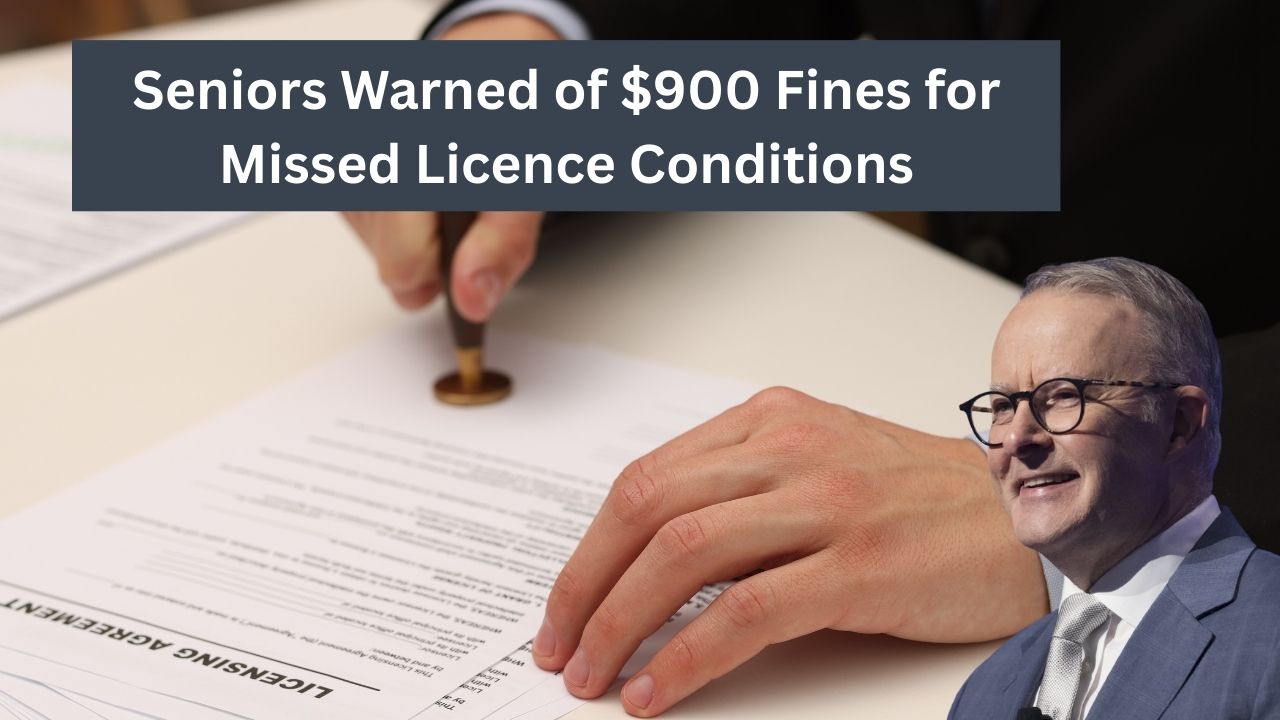 Seniors Warned of $900 Fines for Missed Licence Conditions