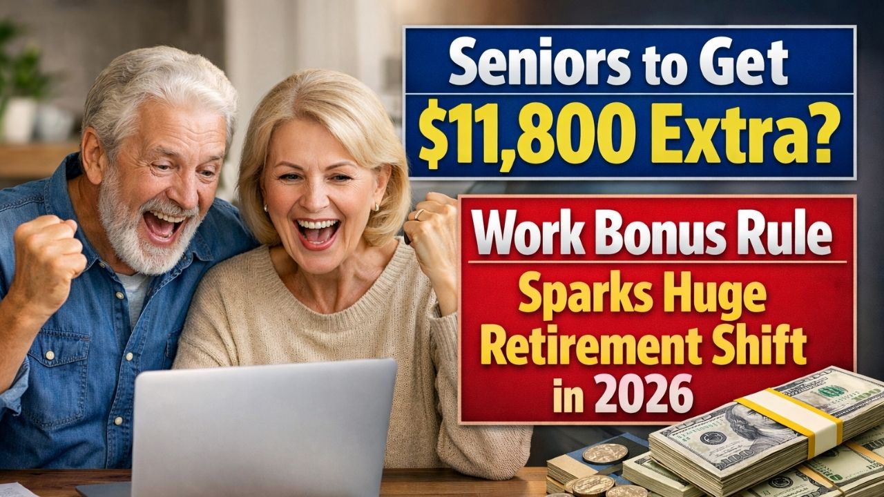 Seniors to Get $11,800 Extra? Work Bonus Rule Sparks Huge Retirement Shift in 2026
