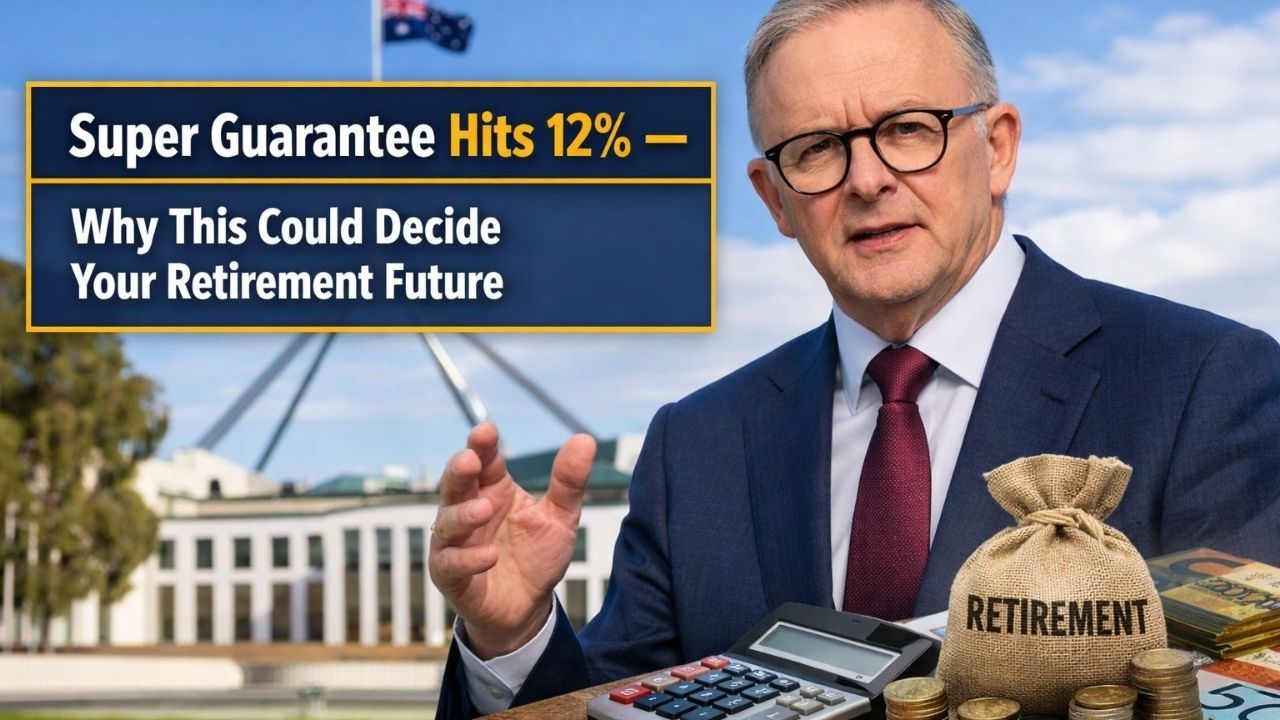 Super Guarantee Hits 12% — Why This Could Decide Your Retirement Future