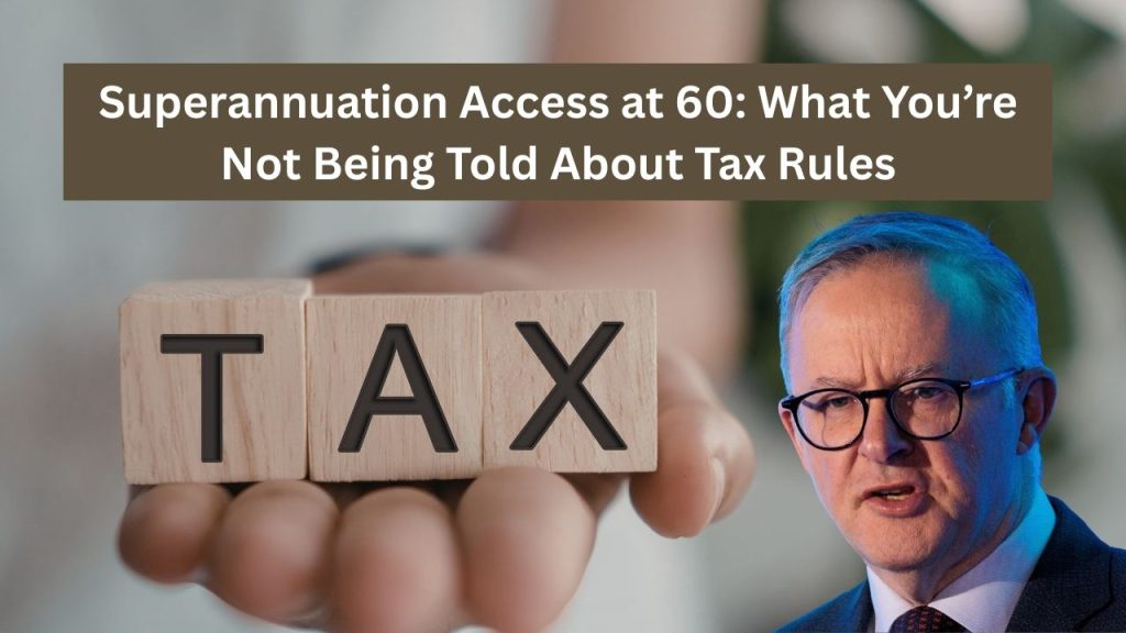 Superannuation Access at 60: What You’re Not Being Told About Tax Rules