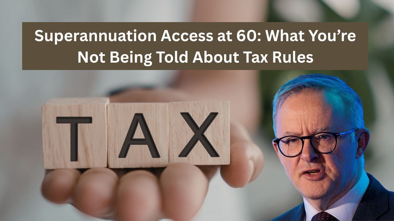 Superannuation Access at 60: What You’re Not Being Told About Tax Rules