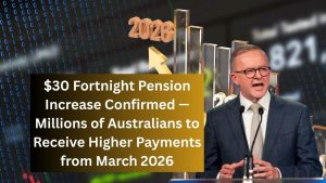 $30 Fortnight Pension Increase Confirmed — Millions of Australians to Receive Higher Payments from March 2026