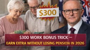 $300 Work Bonus Trick — Earn Extra Without Losing Pension in 2026