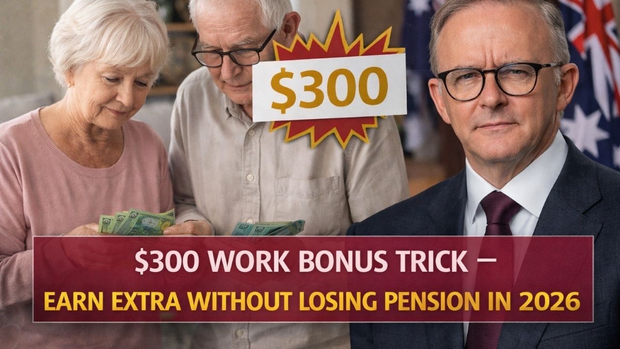 $300 Work Bonus Trick — Earn Extra Without Losing Pension in 2026