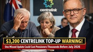 $3,200 Centrelink Top-Up Warning – One Missed Update Could Cost Pensioners Thousands Before July 2026