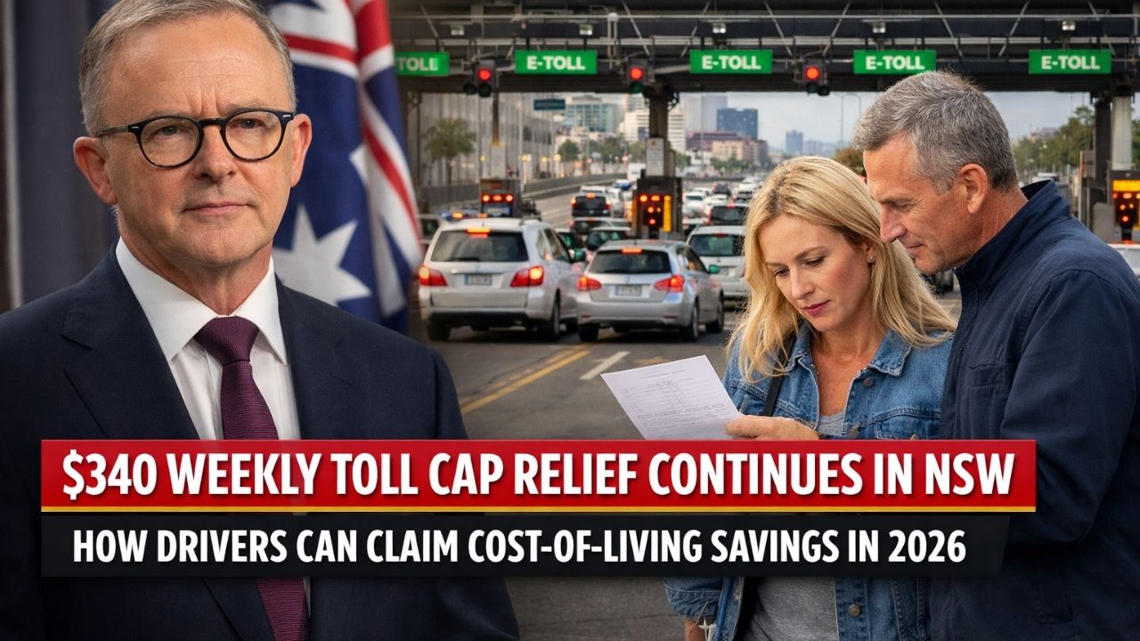 $340 Weekly Toll Cap Relief Continues in NSW — How Drivers Can Claim Cost-of-Living Savings in 2026