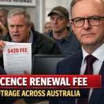 $420 Licence Renewal Fee Sparks Outrage Across Australia