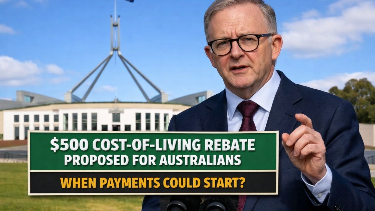 $500 Cost-of-Living Rebate Proposed for Australians – When Payments Could Start