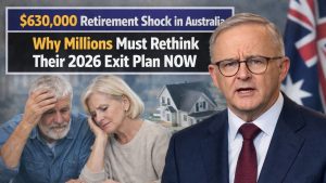 $630,000 Retirement Shock in Australia – Why Millions Must Rethink Their 2026 Exit Plan NOW
