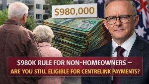 $980K Rule for Non-Homeowners — Are You Still Eligible for Centrelink Payments?