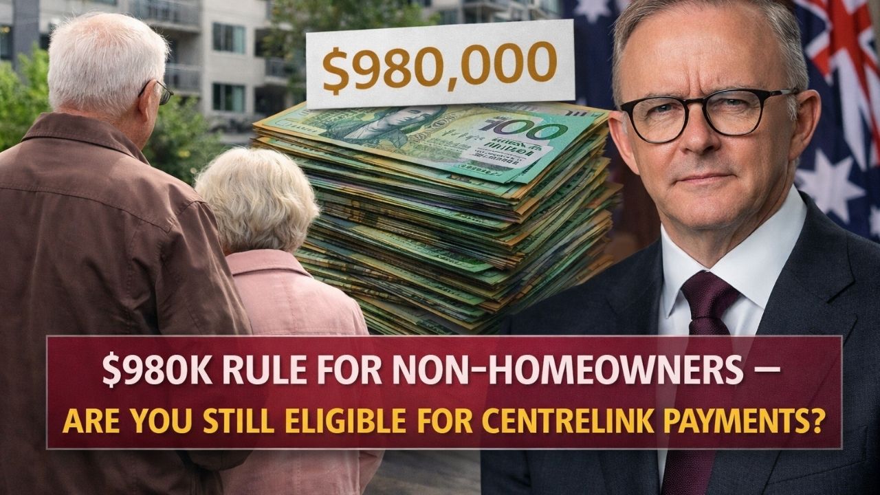 $980K Rule for Non-Homeowners — Are You Still Eligible for Centrelink Payments?