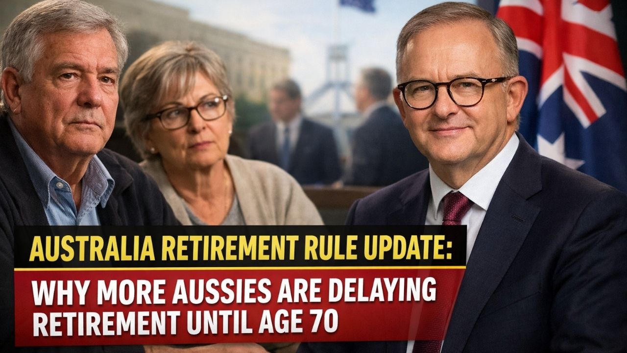 Australia Retirement Rule Update: Why More Aussies Are Delaying Retirement Until Age 70