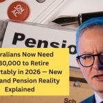 Australians Now Need $630,000 to Retire Comfortably in 2026 — New Super and Pension Reality Explained
