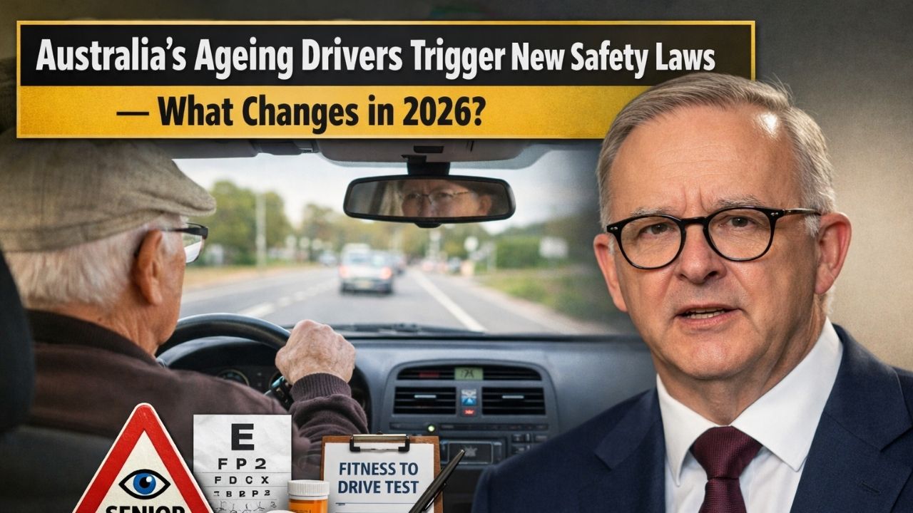Australia’s Ageing Drivers Trigger New Safety Laws — What Changes in 2026