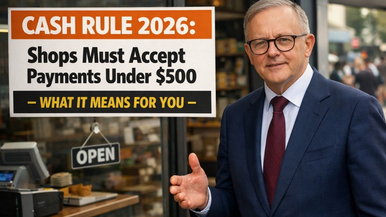 Cash Rule 2026: Shops Must Accept Payments Under $500 – What It Means for You