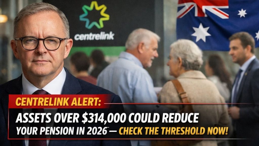 Centrelink Alert: Assets Over $314,000 Could Reduce Your Pension in 2026 — Check the Threshold Now