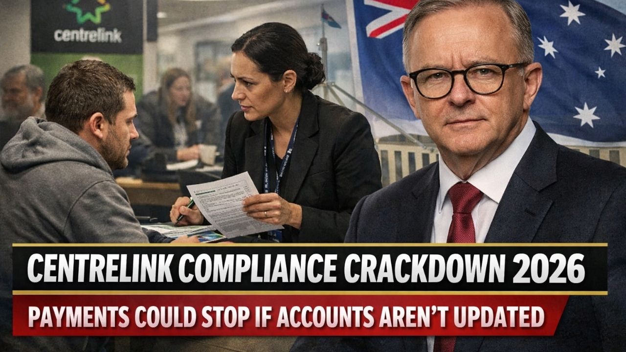 Centrelink Compliance Crackdown 2026 — Payments Could Stop if Accounts Aren’t Updated