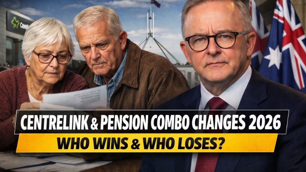 Centrelink + Pension Combo Changes 2026 — Who Wins & Who Loses?