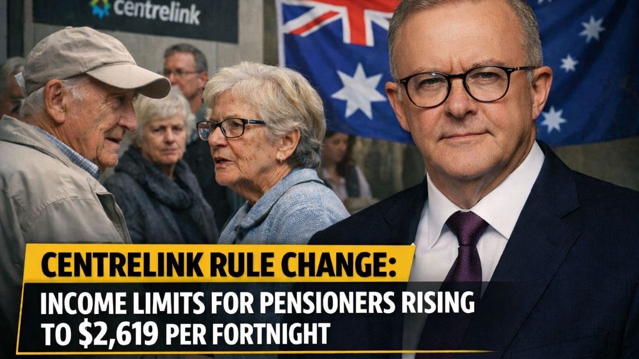 Centrelink Rule Change: Income Limits for Pensioners Rising to $2,619 Per Fortnight