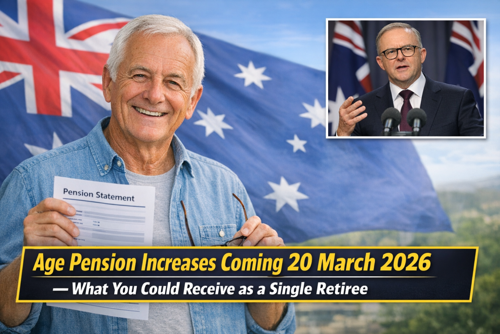 Age Pension Increases Coming 20 March 2026 — What You Could Receive as a Single Retiree