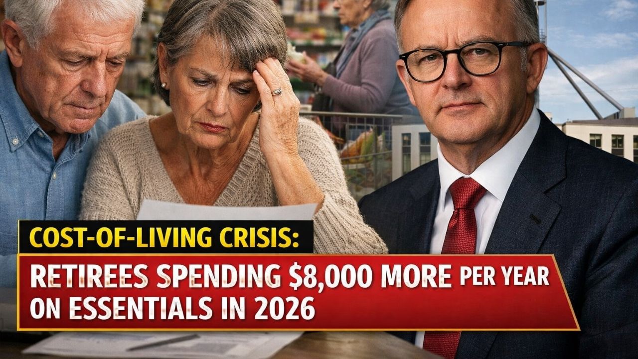 Cost-of-Living Crisis: Retirees Spending $8,000 More Per Year on Essentials in 2026